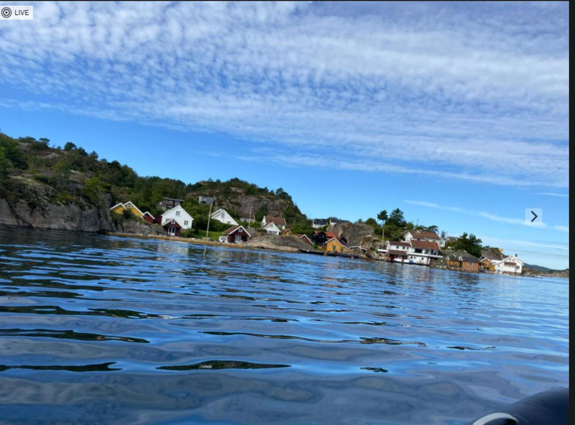 Lunvig - A Cosy Cottage In Idyllic Small Island Near Kristiansand, Sogne Exterior foto